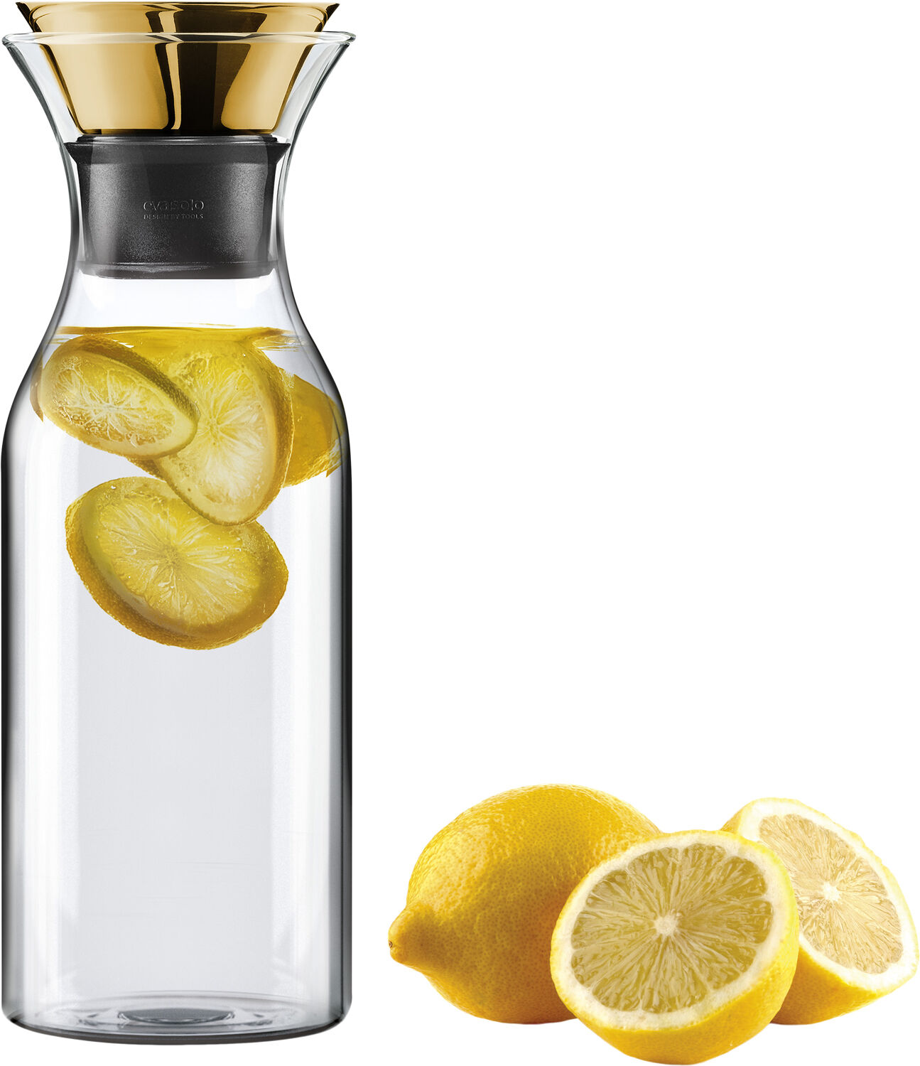 K&oslash;leskabs karaffel 1,0 l vippel&aring;g messing