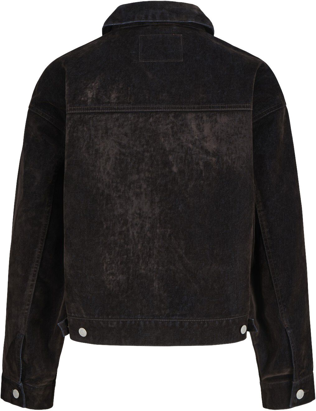 JXMIA FLOCK LS DENIM JACKET DNM