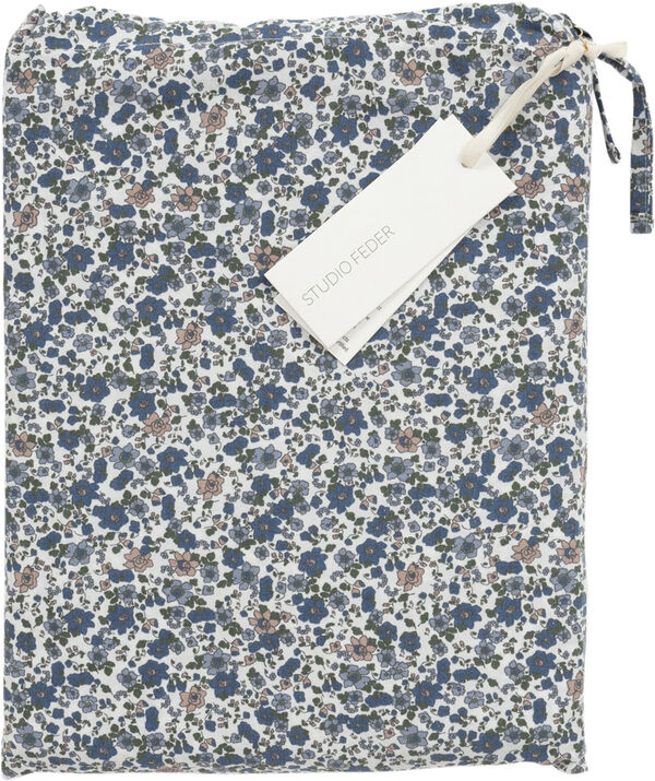 ADULT BEDDING - SWEDISH SIZE - FLORAL BLUE