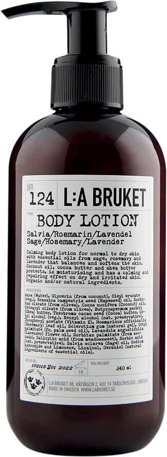 124 Bodylotion Salvia/Rosmarin/Lavendel 240 ml CosN