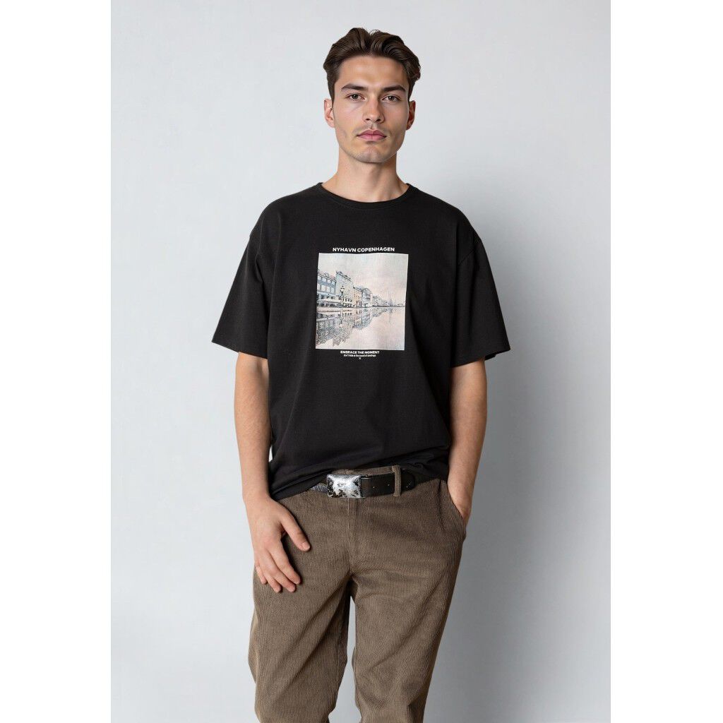 Rainy Copenhagen organic t-shirt