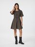 Auda Check Smock Dress