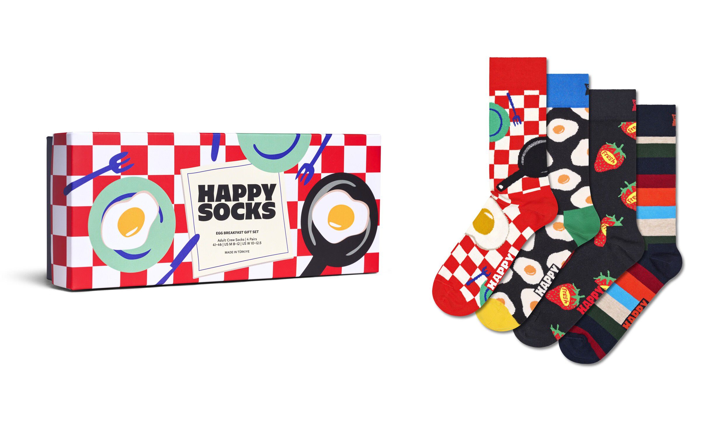 4-Pack Food Socks Gift Set