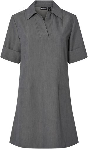 PCFRIDA SS V-NECK DRESS D2D FSY