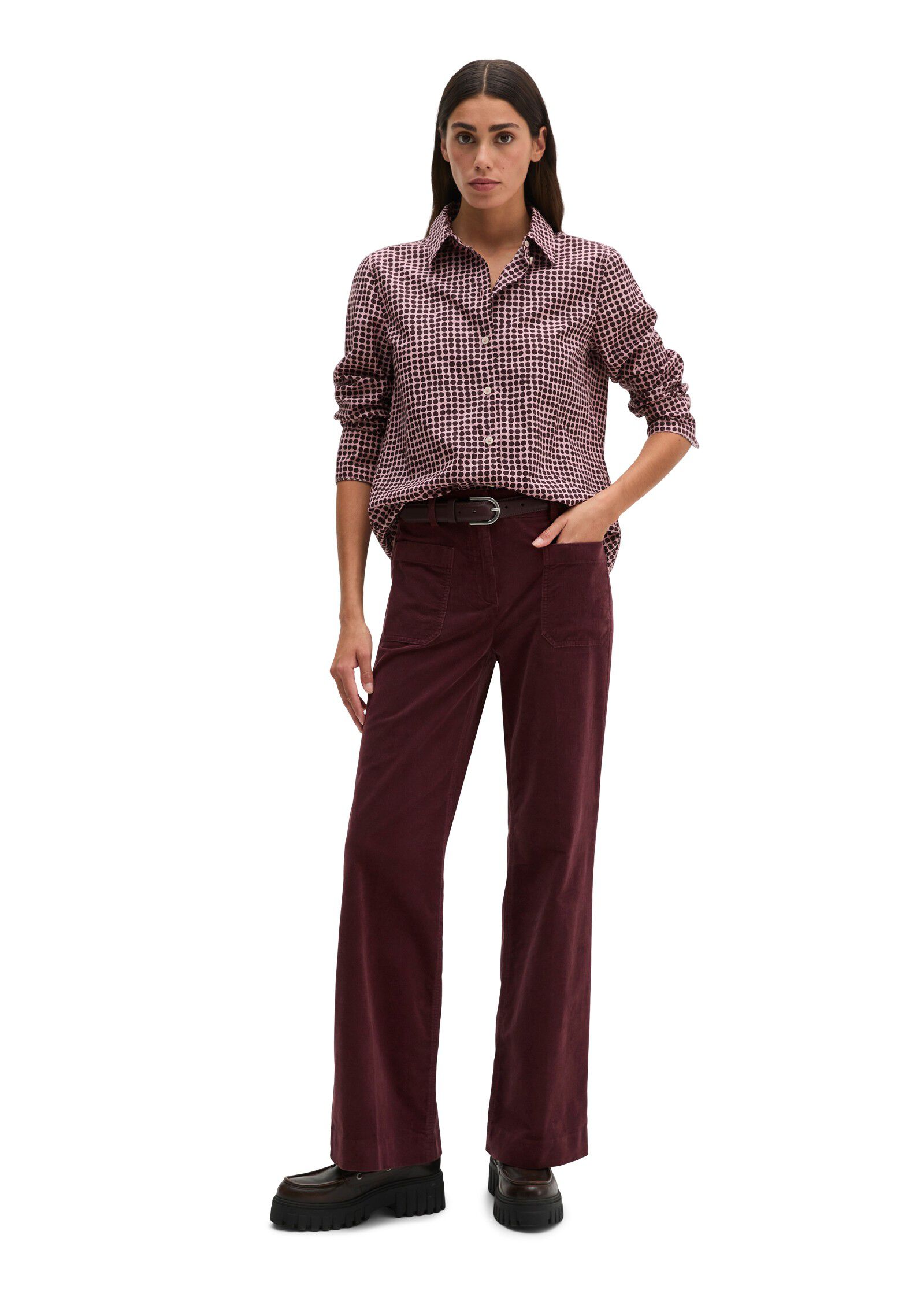 Woven Blouses Longsleeve