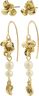 LUIS earrings 2-in-1 set, gold-plated