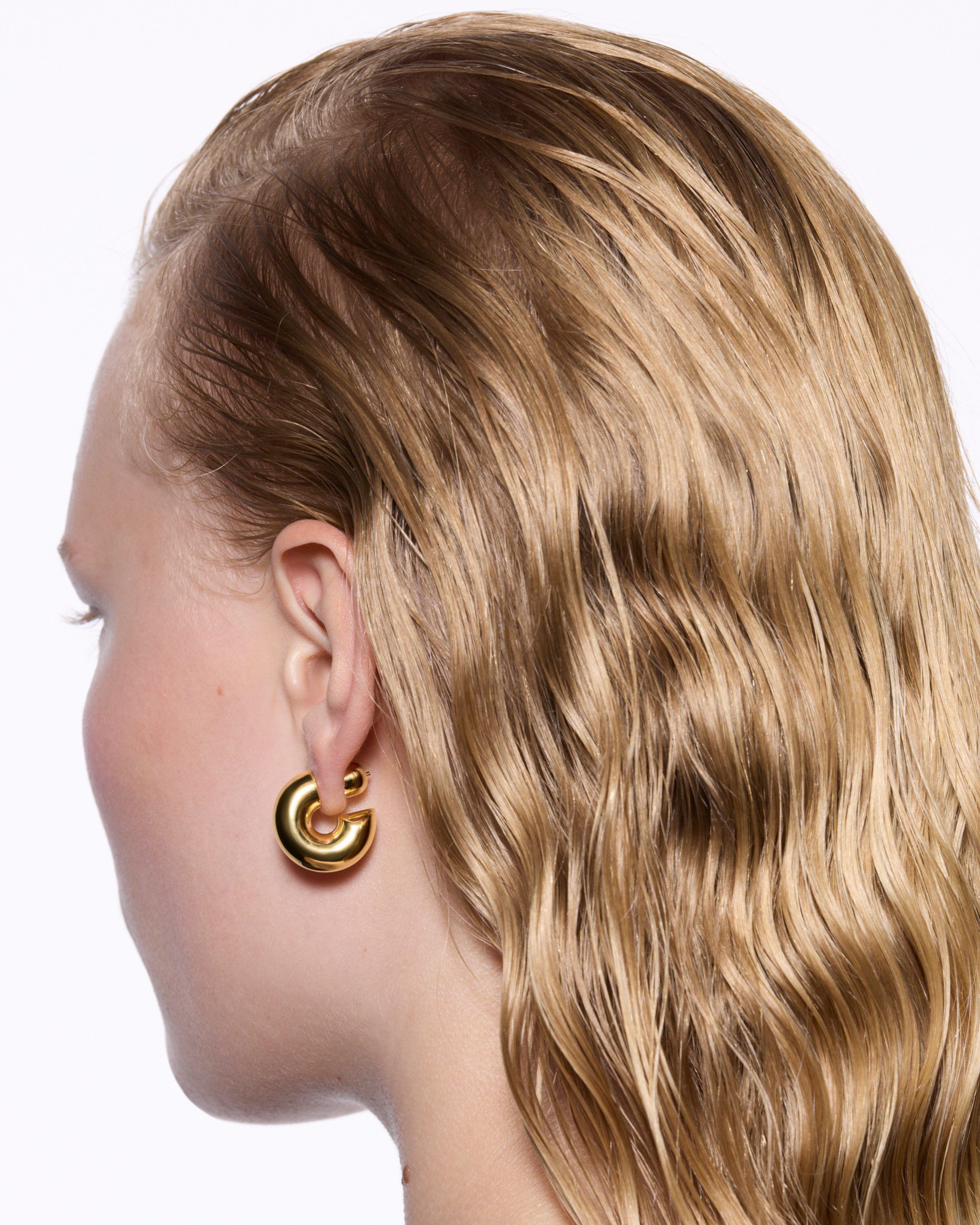 Prima Hoop Large Gold