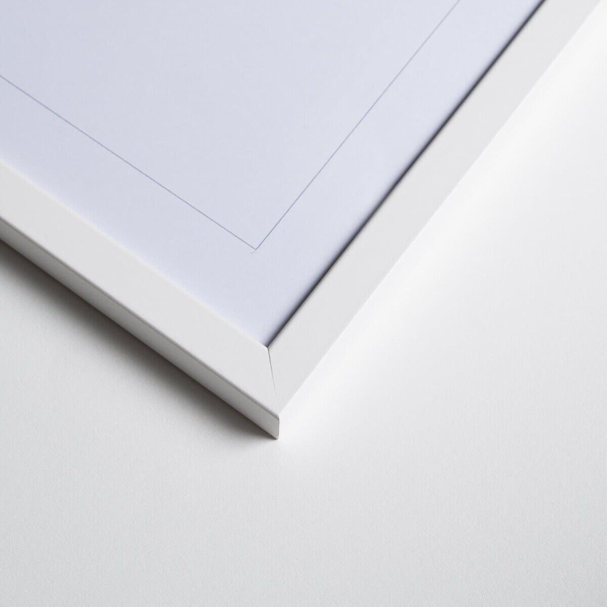 Poster&Frame - Oak white 50x70cm