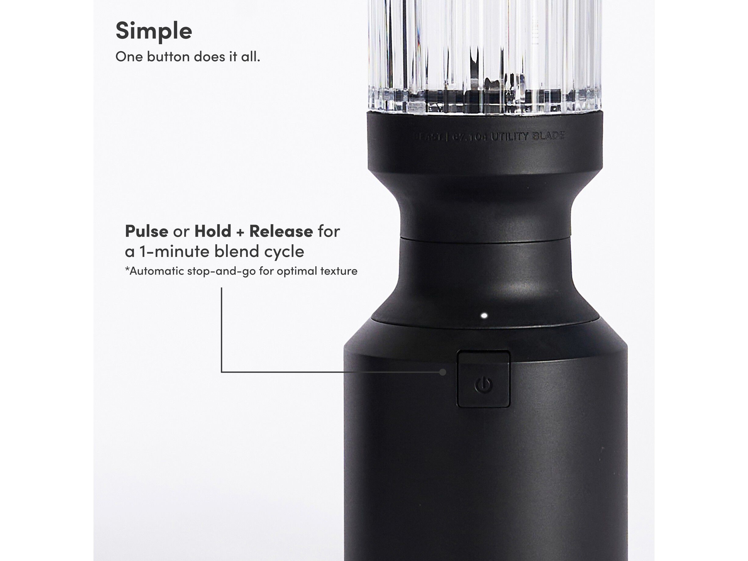 Blender Mighty Plus 850 Carbon black