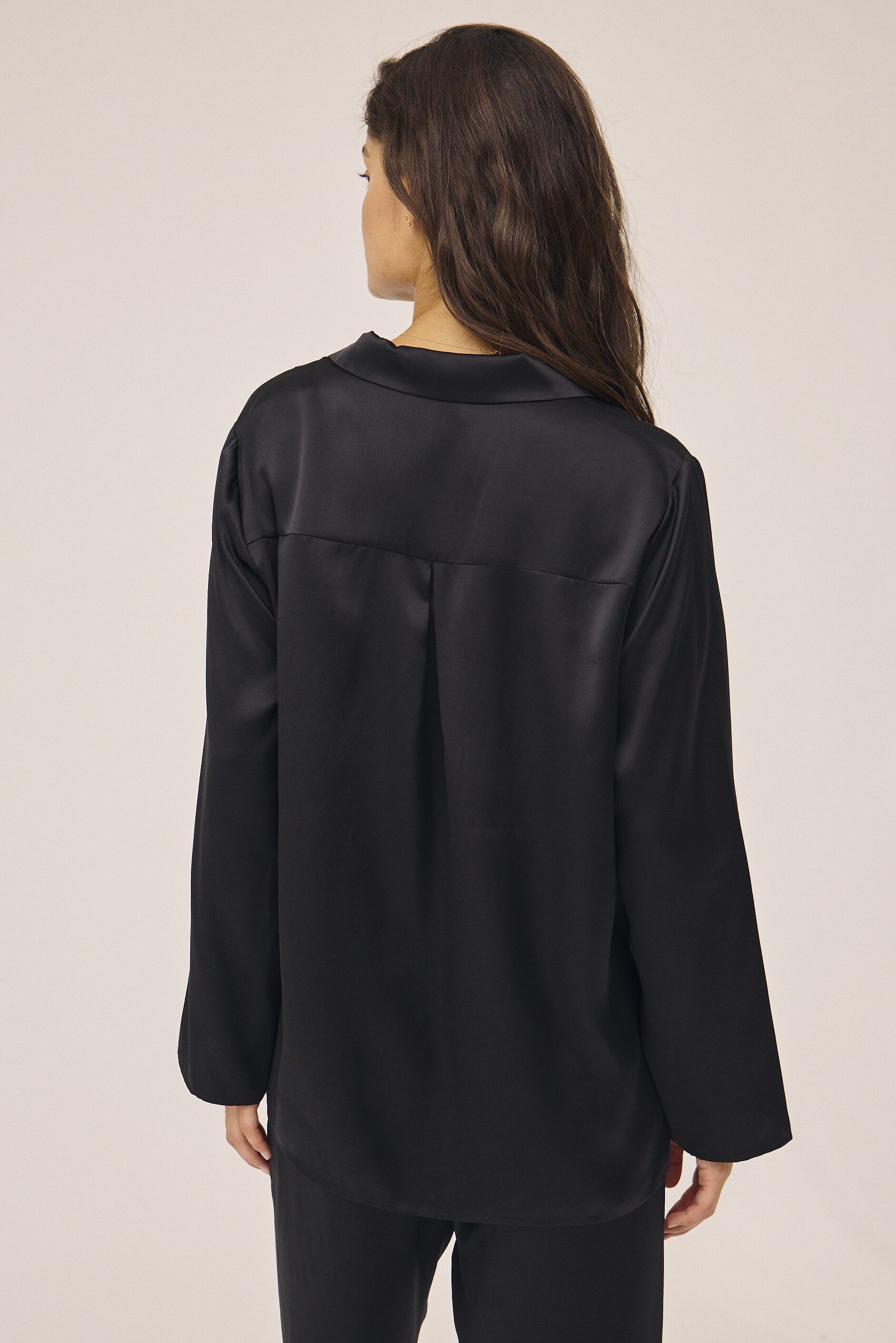 Moon 1 G - Pyjamas Shirt, 100% Silk