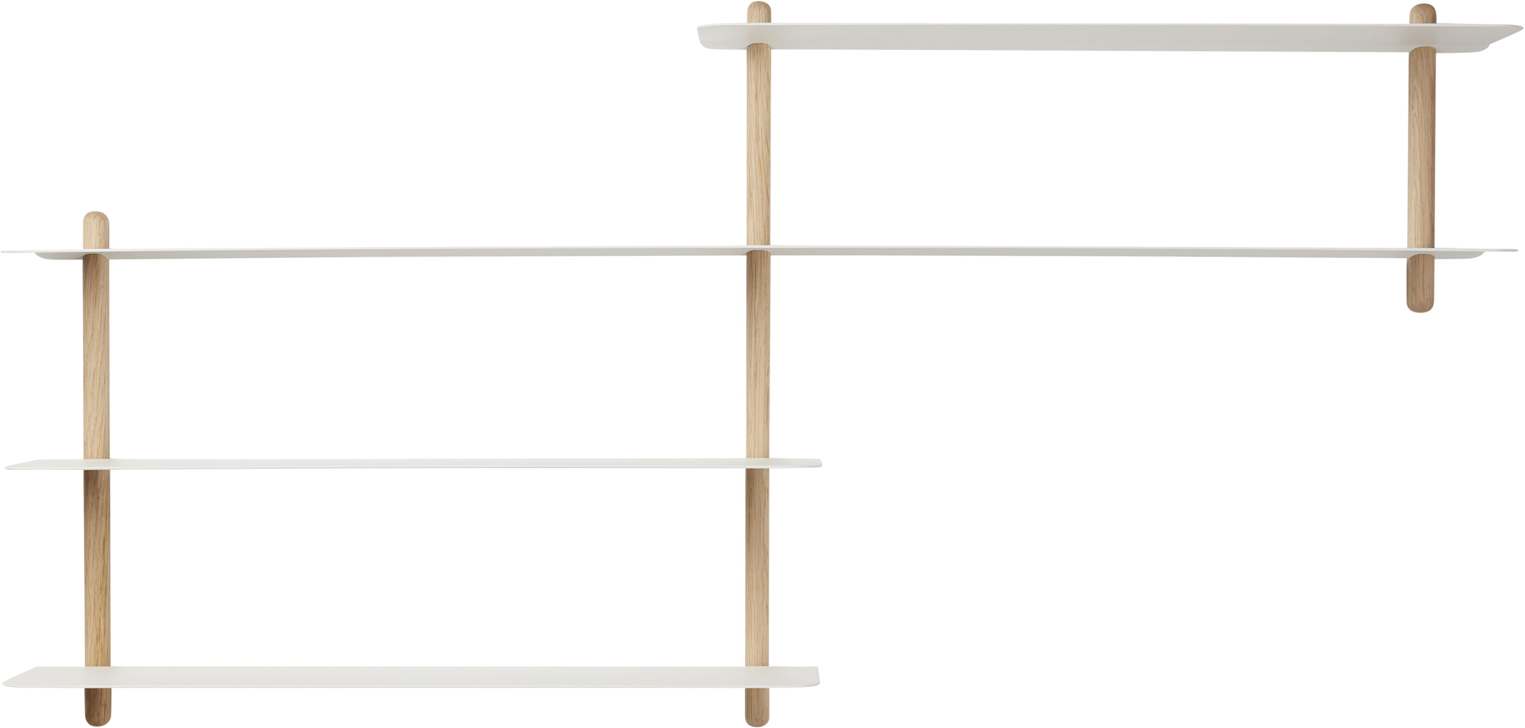 NIVO B Light Oak White