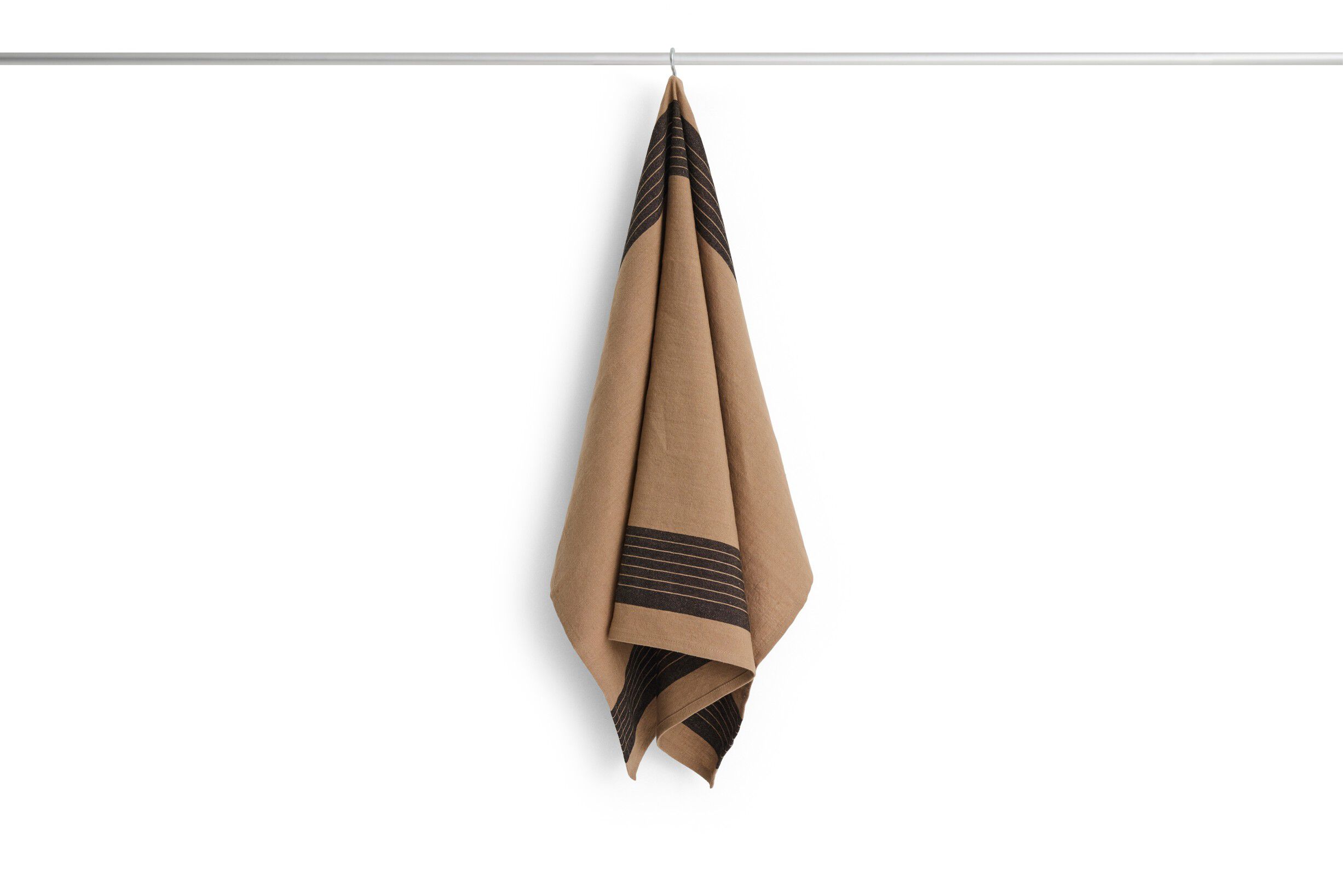 Linear Tea Towel-W52 x L80-Mocca