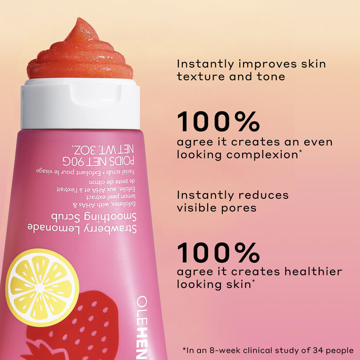 Transform Strawberry Smoothing Scrub