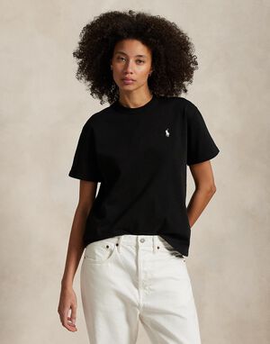 Relaxed Fit Cotton Jersey Tee