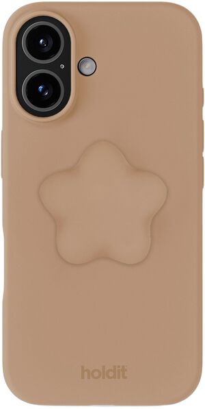 Silicone Sticker Star Beige