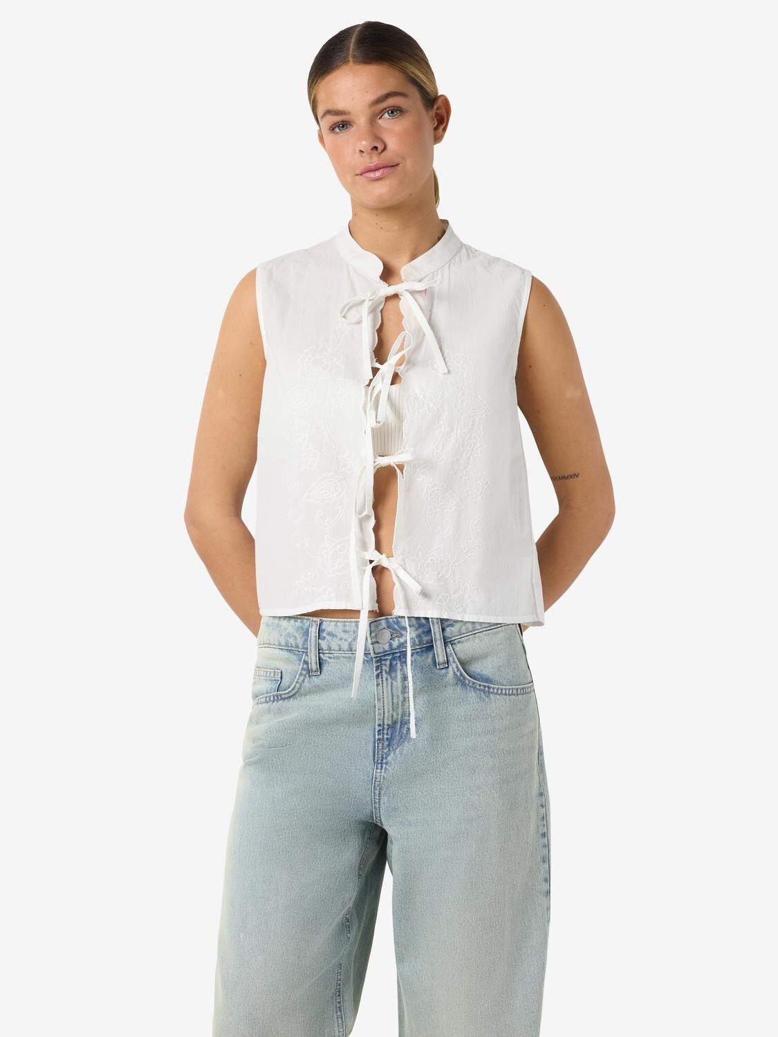 Nmmae S/L Top Wvn