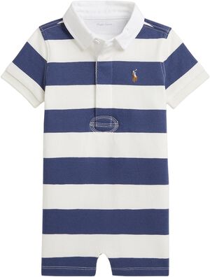 Striped Cotton Rugby Shortall
