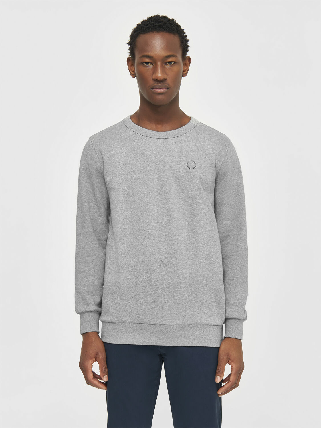 ERIK basic badge sweat - GOTS/Vegan