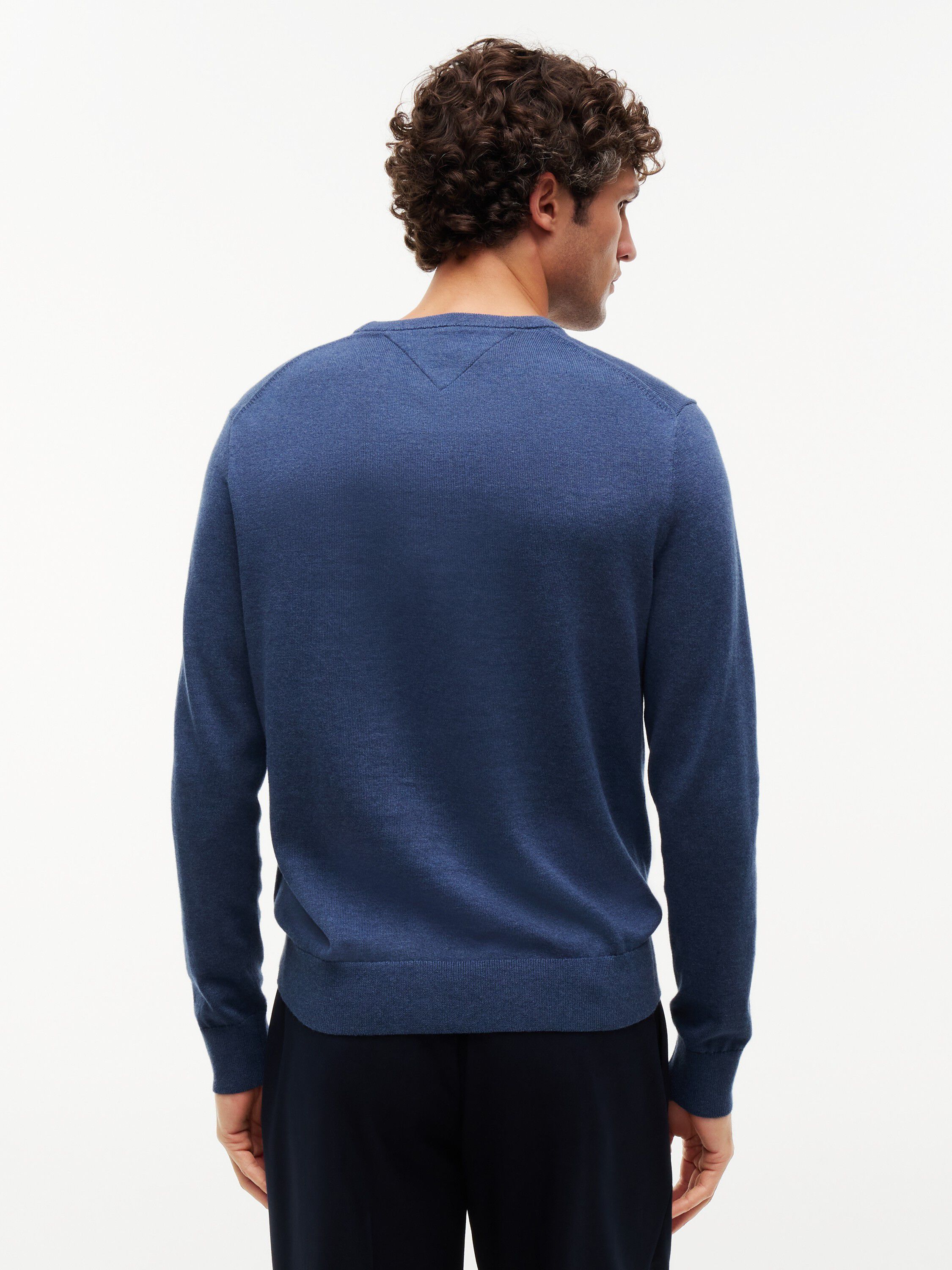 Flag Embroidery Crew Neck Jumper