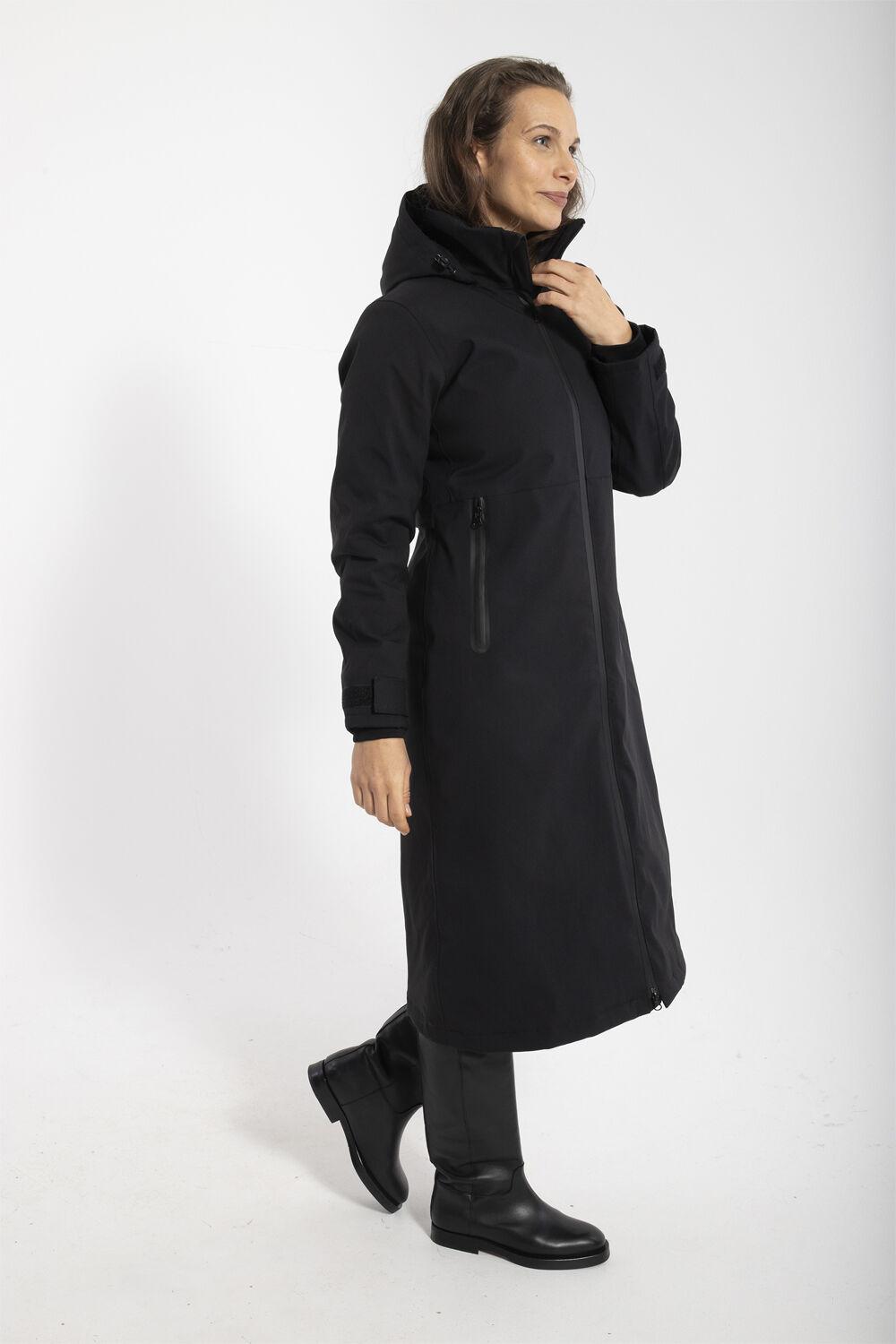 Danesandur Winter Coat Black