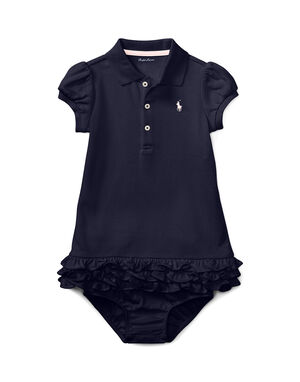 Ruffled Polo Dress & Bloomer