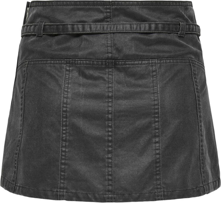 ONLDEEN MW WASHED COATED SKIRT XT P