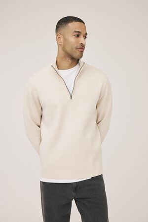 Elo half zip knit - EcoVero
