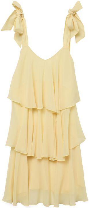 Vmfelicia Tiestrap Ruffle Short Dress Ex