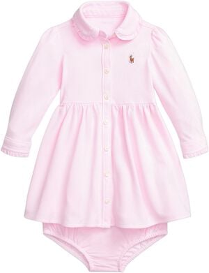 Knit Oxford Dress & Bloomer