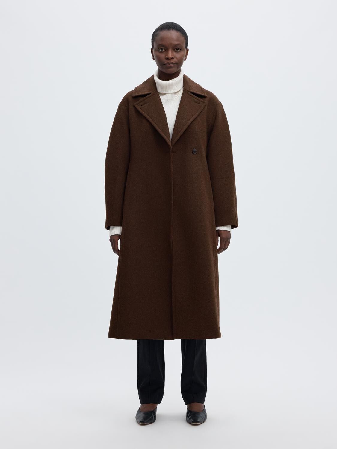 Slwvalerie Wool Blend Coat