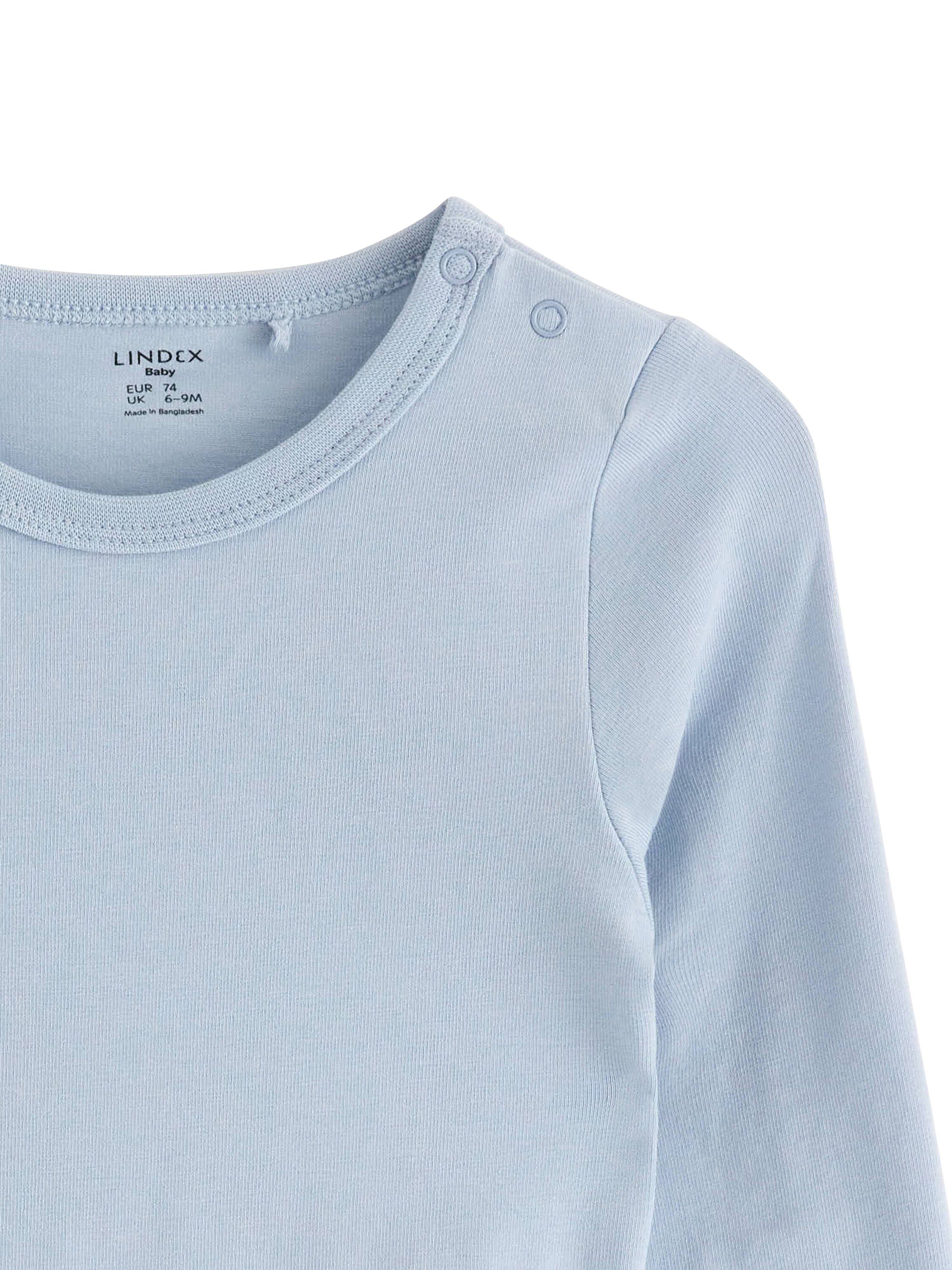 Babybody i bomullsjersey med lange