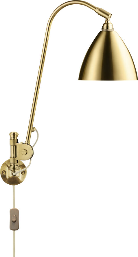 BL6 Wall Lamp - ø16 (Base: Brass, Shade: Shiny Brass)