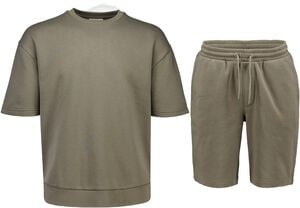 Oversized S/Ssweatshirt+shorts