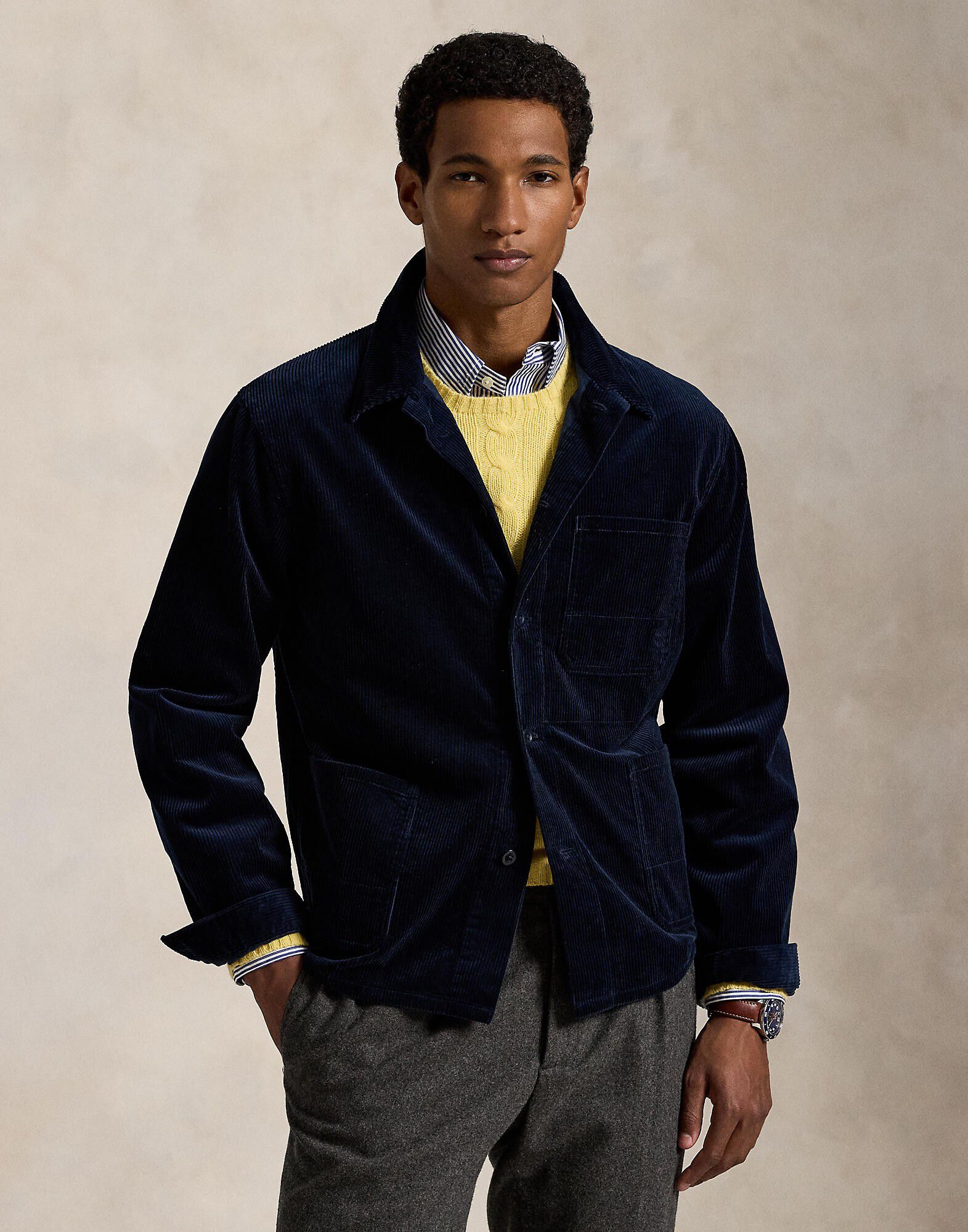 Corduroy Utility Jacket