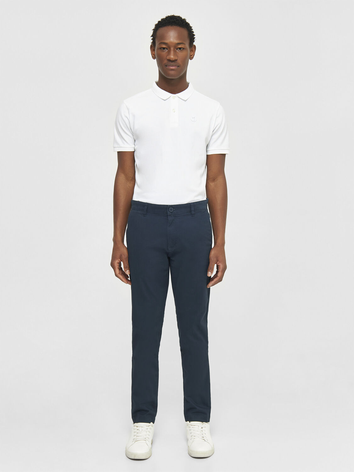 LUCA slim twill chino pants - GOTS/Vegan