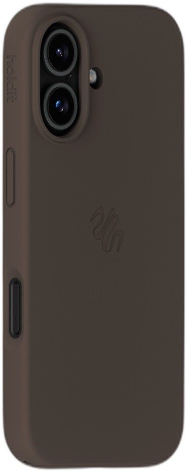 Silicone Case MagSafe Compatible iPhone 17 Chocolate