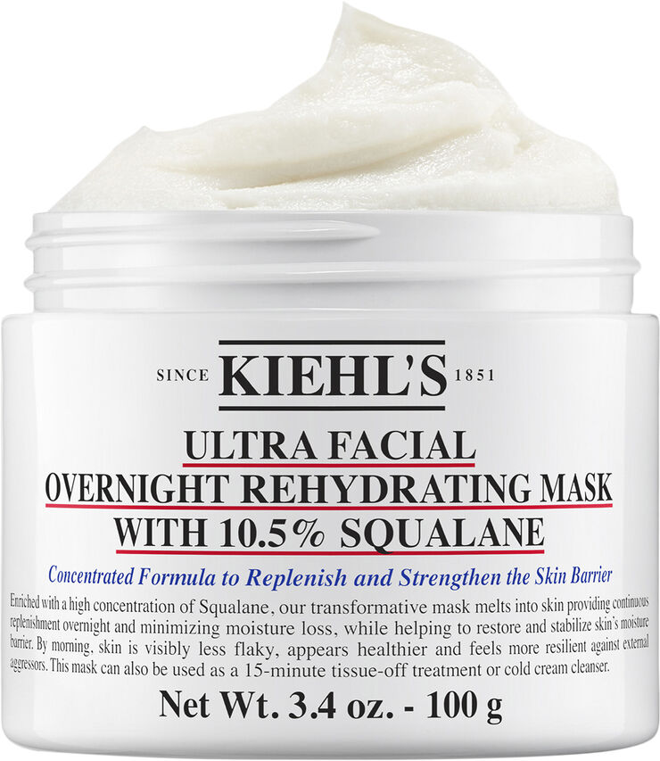 Ultra Facial Overnight Rehydrating Mask with 10. 5% Squalane