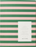 UMA Notebook, Flat-Lay - Medium, Green & Rose