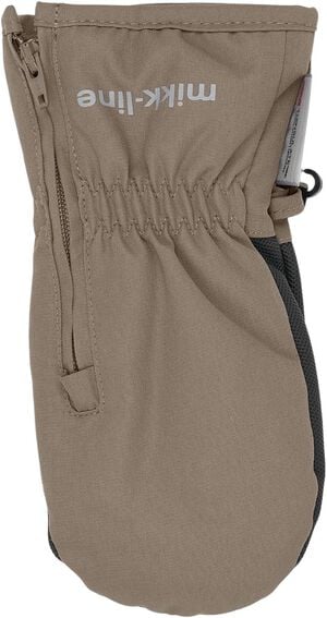Polyester Mittens w. Zip