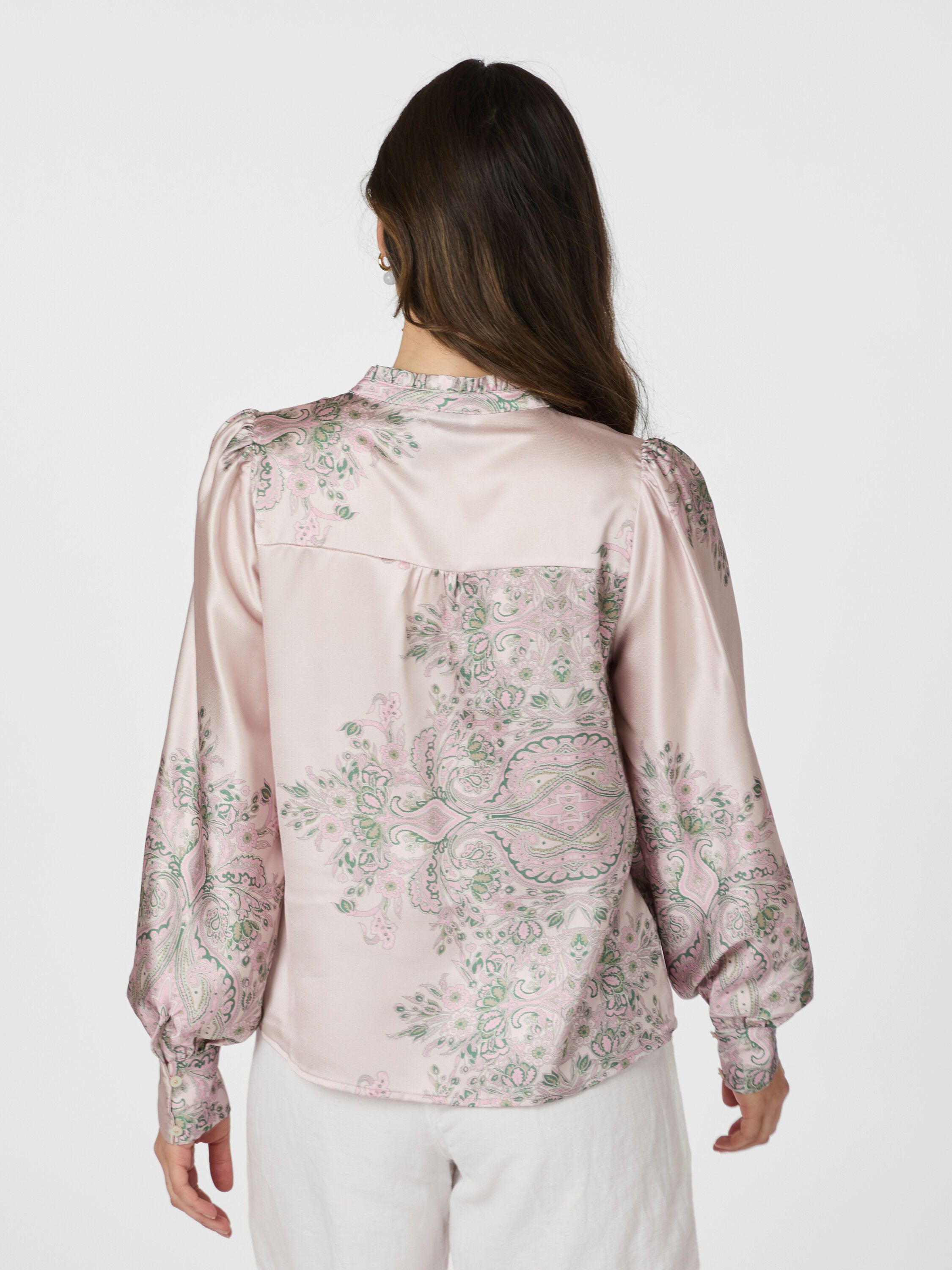 Massima Paisley Border Blouse