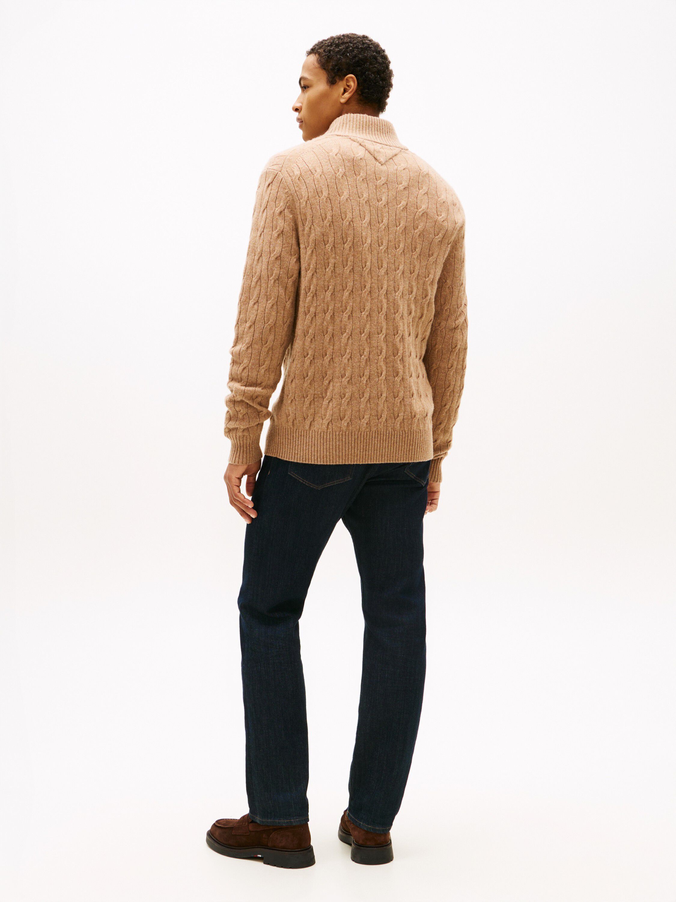 LAMBSWOOL CABLE ZIP MK