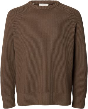 SLMBRAUN KNIT RIB CREW NECK NOOS