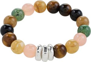 UNFOLD bracelet silver-plated/multi colour