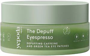 The Depuff Eyespresso Patchs med koffein og grøn te afhjælper hævels