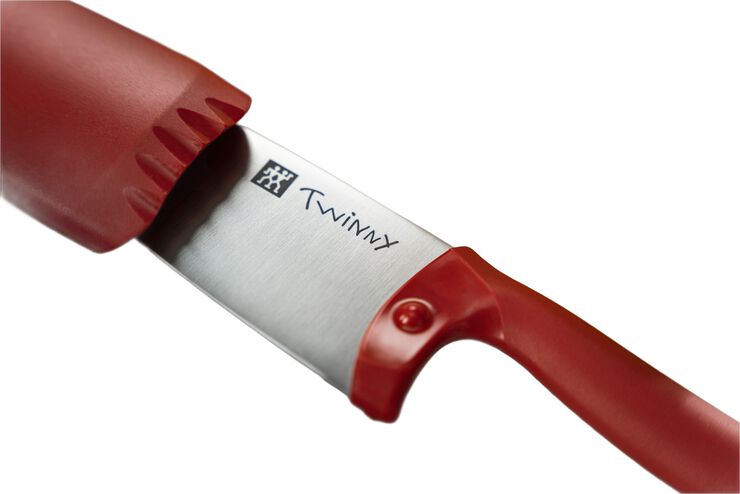 Twinny Kokkekniv, 10 cm rød