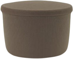 Hide Storage Pouf Small
