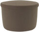 Hide Storage Pouf Small