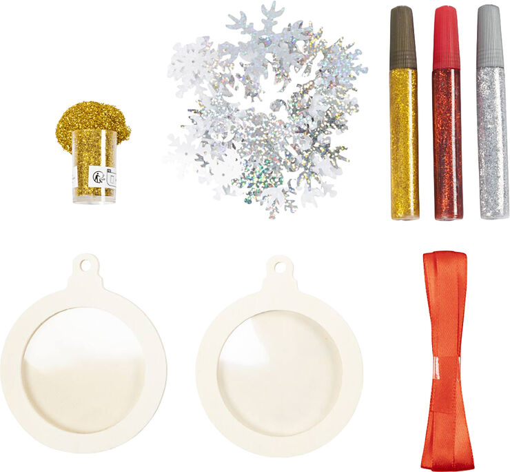 Mini DIY Kit Julepynt, Rammer