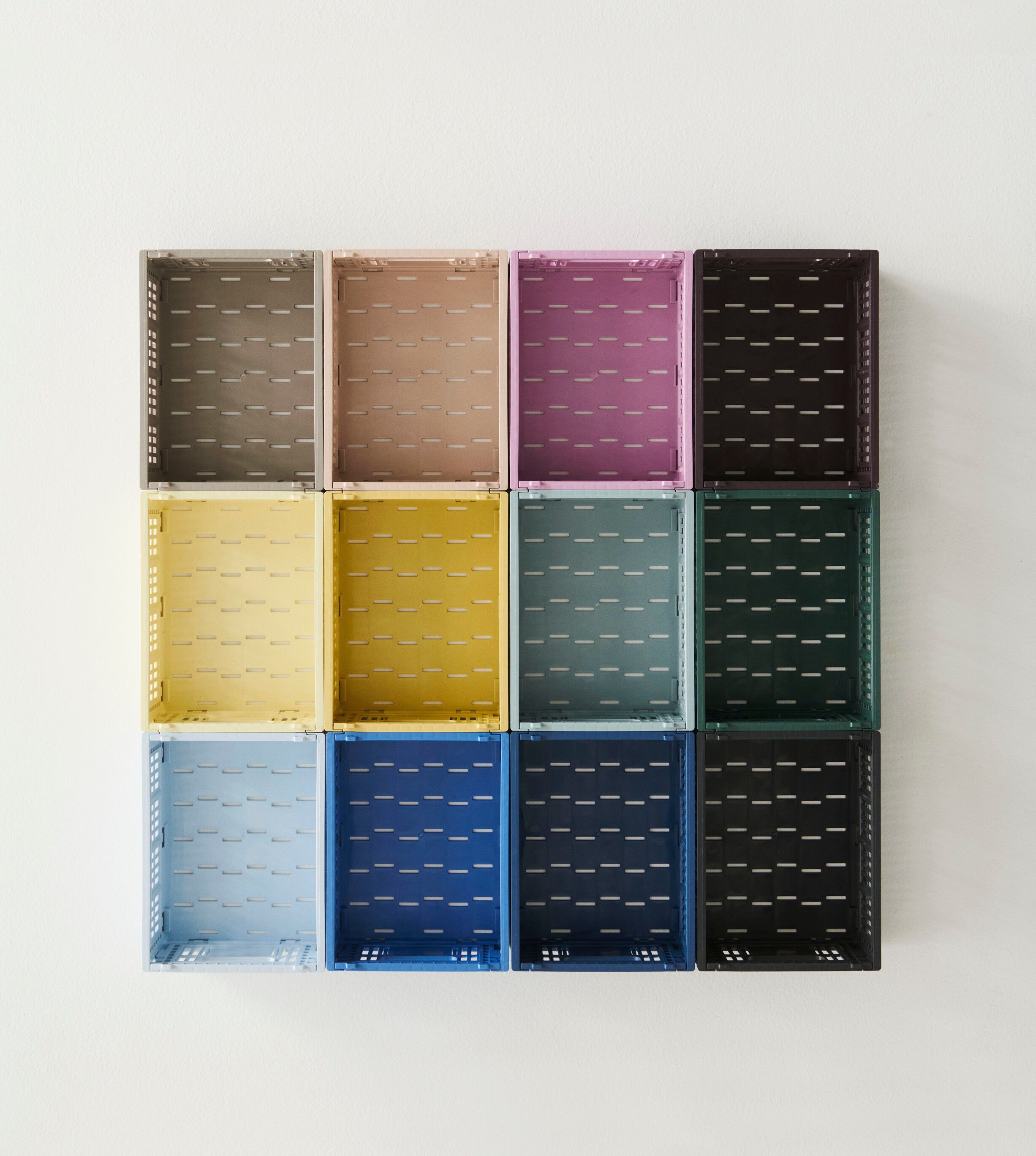 HAY Colour Crate Mini-Set of 2-Grey