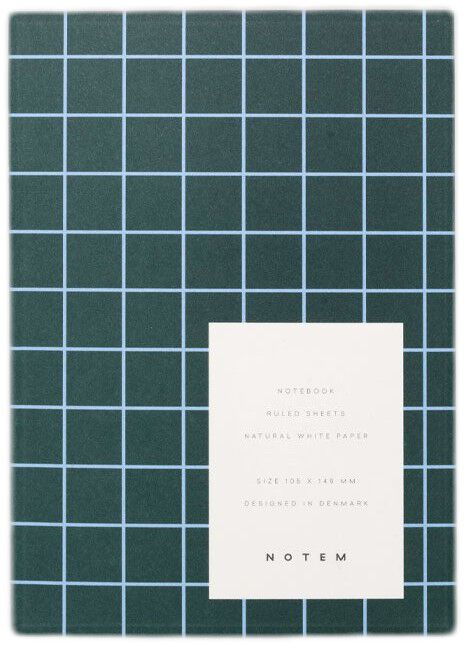 UMA notebook, flat lay binding